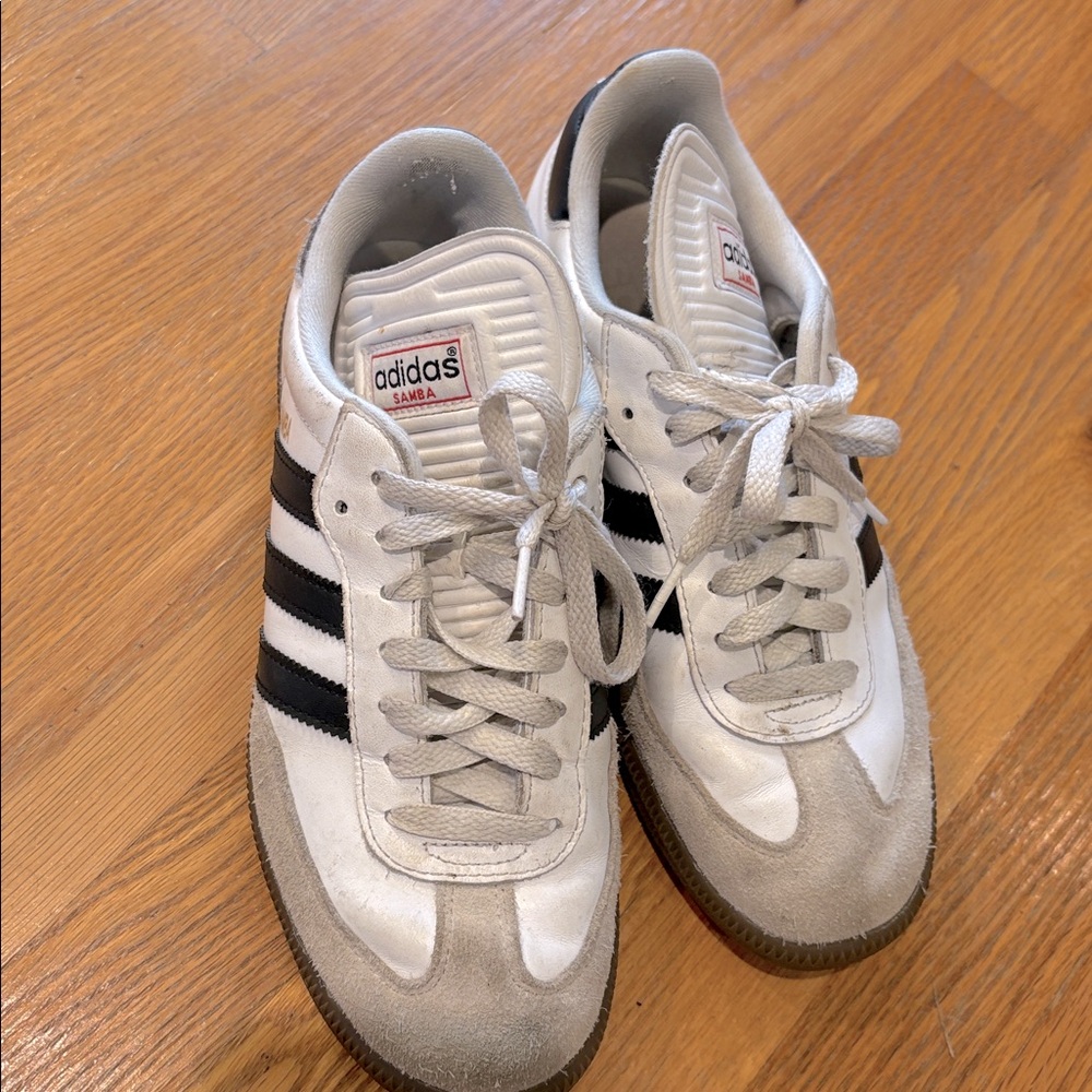 adidas White and Black Sneakers